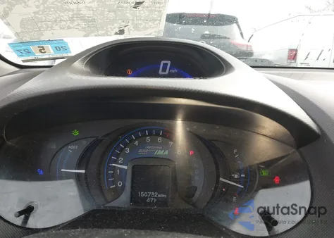 2012 Honda Insight Ex from USA, damaged, VIN JHMZE2H72CS000806